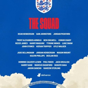 英格兰26人大名单确定：阿诺德在列 林加德落选